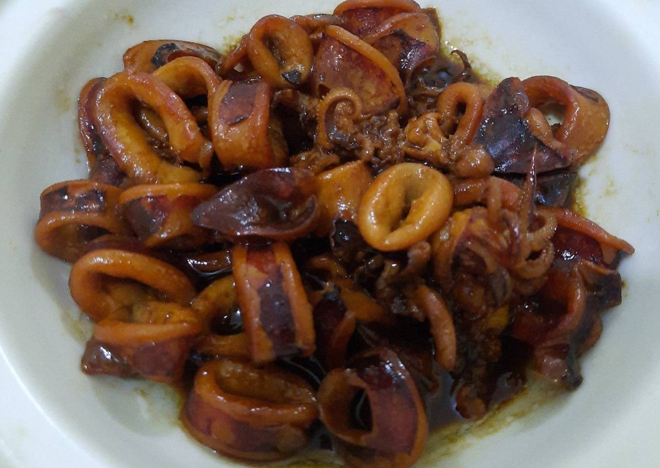101. Cumi Goreng Asam (khas Bangka)