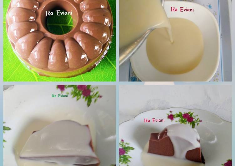 Resep Puding Brownies Bengbengdrink Tanpa Telur Oleh Ika Eviani Cookpad