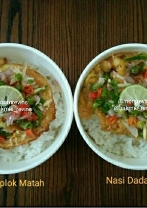 Foto resep Nasi Ceplok Matah & Nasi Dadar Matah