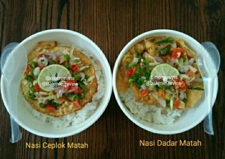 Nasi Ceplok Matah & Nasi Dadar Matah
