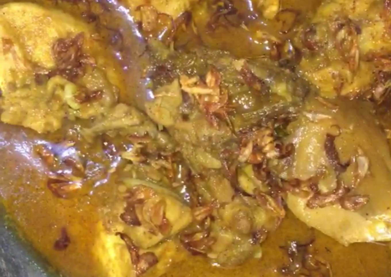 Kari ayam rumahan