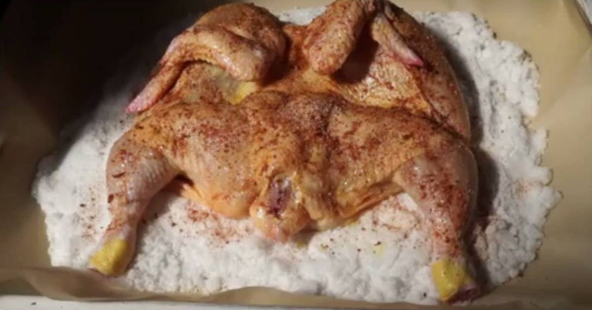 Курица На Соли Рецепт С Фото