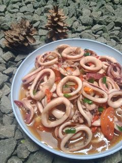 Foto resep Tumis cumi cumi saos tiram