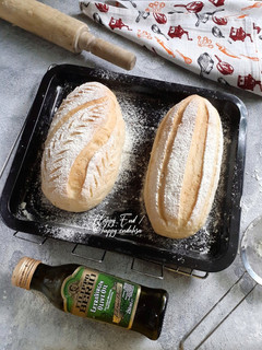 Foto resep Mirukuhasu Bread (Milk Heart Bread) No Knead, Overnight