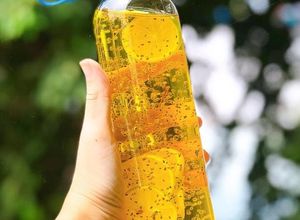Hình của món Nhuỵ Hoa Nghệ Tây Ngâm Mật Ong.