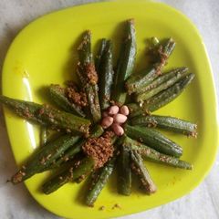 A picture of #festiveseason Masala Ladies Finger.