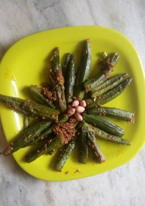 A picture of #festiveseason Masala Ladies Finger.