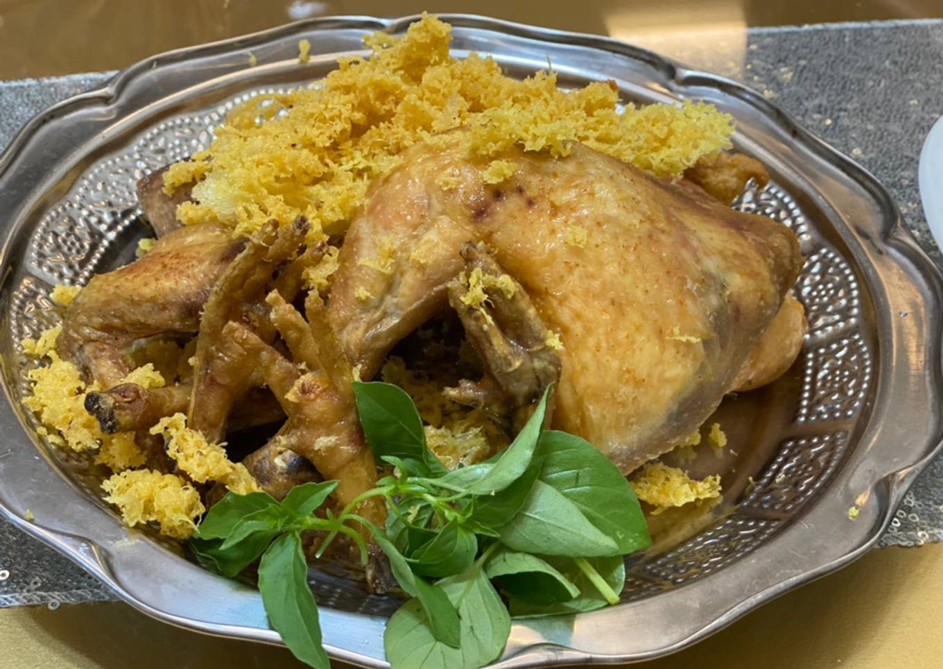 Resep Ayam goreng kremes + Kremesan + Sambal 👍
