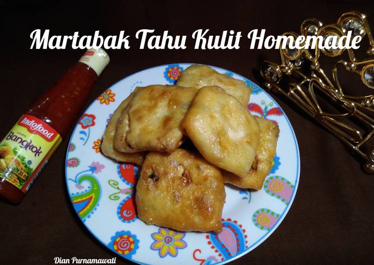 Martabak Tahu Kulit Homemade