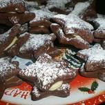Σοκολατένια χριστουγεννιάτικα μπισκότα