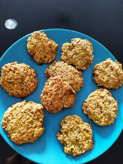 Una foto de Galletitas de avena y banana