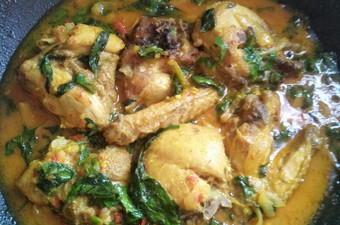 Resep Ayam bumbu daun kemangi Simpel