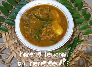 Foto resep Kareng teucrah (tumis ikan teri)