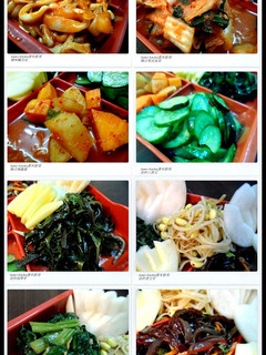 韓式石鍋拌飯八寶小菜篇 的食譜成品照片