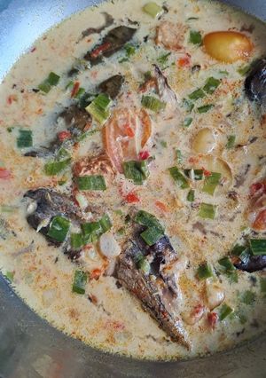 Foto resep Mangut tuna asap