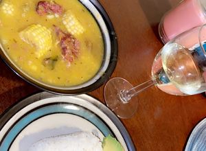 Una foto de Sancocho dominicano