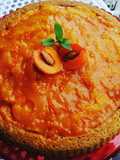 Crostata morbida alla vaniglia con albicocche