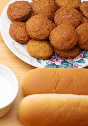 صورة لوصفة فلافل بطريقة سهلة 😋