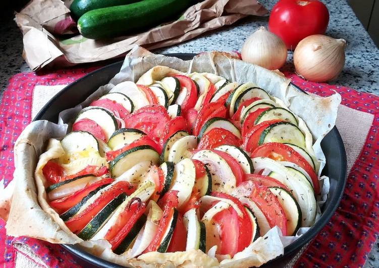 Torta salata Ratatouille