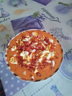 Una foto de Salmorejo a mi manera