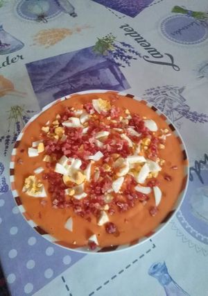 Una foto de Salmorejo a mi manera
