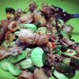 Tumis cumi asin Pete cabe hijau