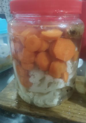 Una foto de Pickle de Coliflor en conserva