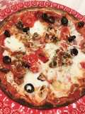 Pizza de Atum e Azeitonas