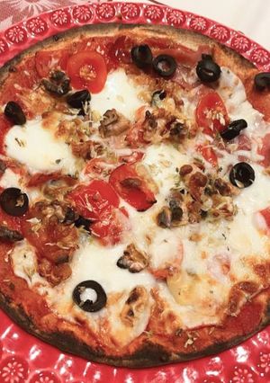 Foto de Pizza de Atum e Azeitonas