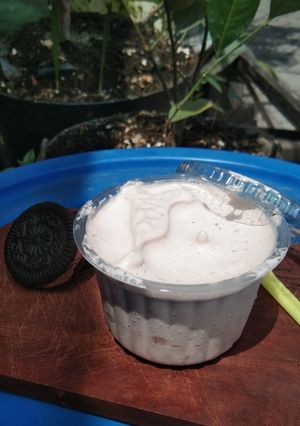 Foto resep Es krim choco cookies (oreo)