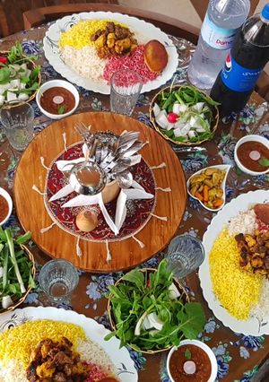 عکسی از دستور کباب مخصوص🌱