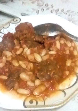 صورة لوصفة الفاصوليا النشفه باحلي طعم
