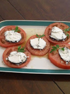 Una foto de Insalata caprese