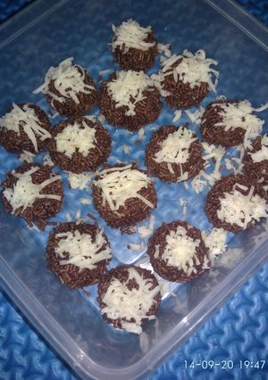Foto resep Bola2 coklat keju