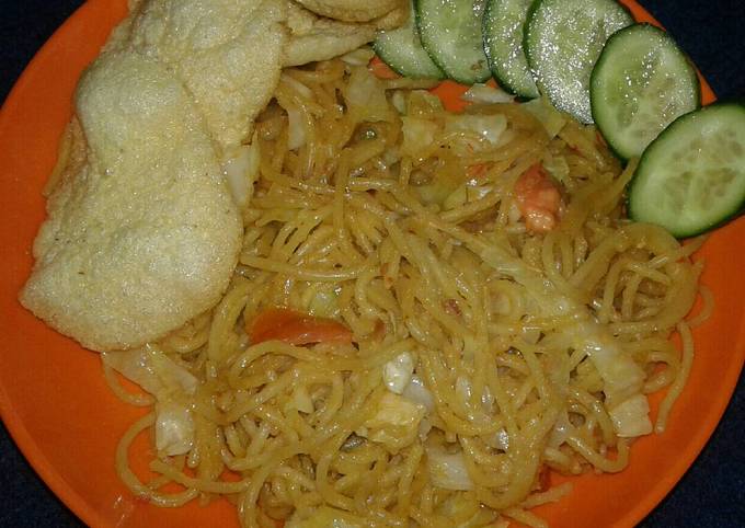 Mie goreng enak praktis 😁