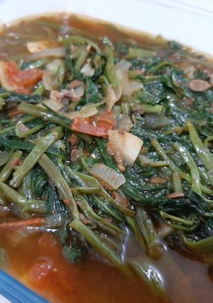 Foto resep 4. Kangkung Cah Tauco