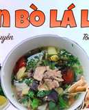 Bún bò lá lốt Công Huyền Tôn Nữ