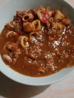Foto resep Cumi saos padang