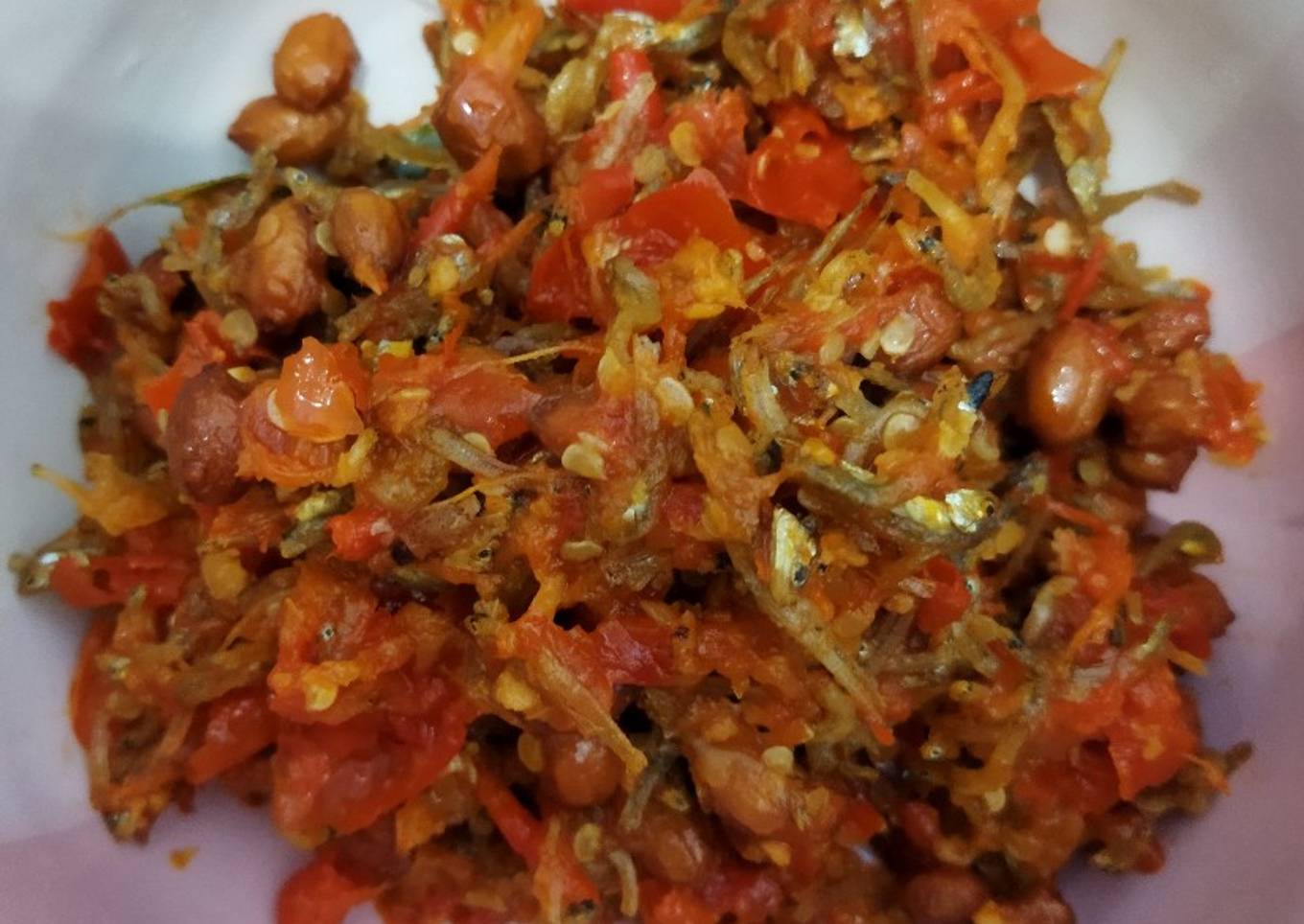 Teri Kacang Balado