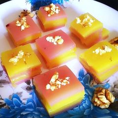 A picture of Bombay/Karachi Halwa.