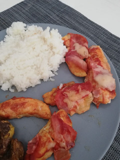Una foto de Pechugas de pollo agridulces
