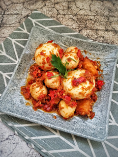 Foto resep 368. Kentang Telur Bumbu Bali