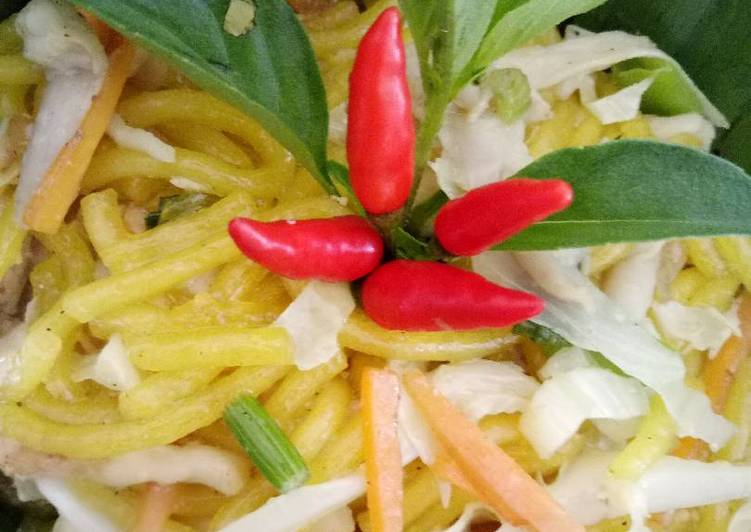 Resep Mi kenil jamur, Enak Banget