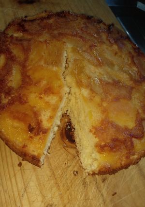 Una foto de Torta de manzana