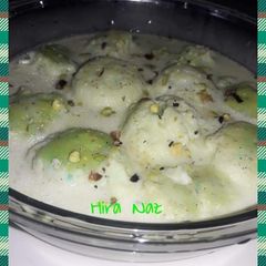 A picture of Ras malai.