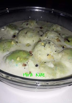 A picture of Ras malai.