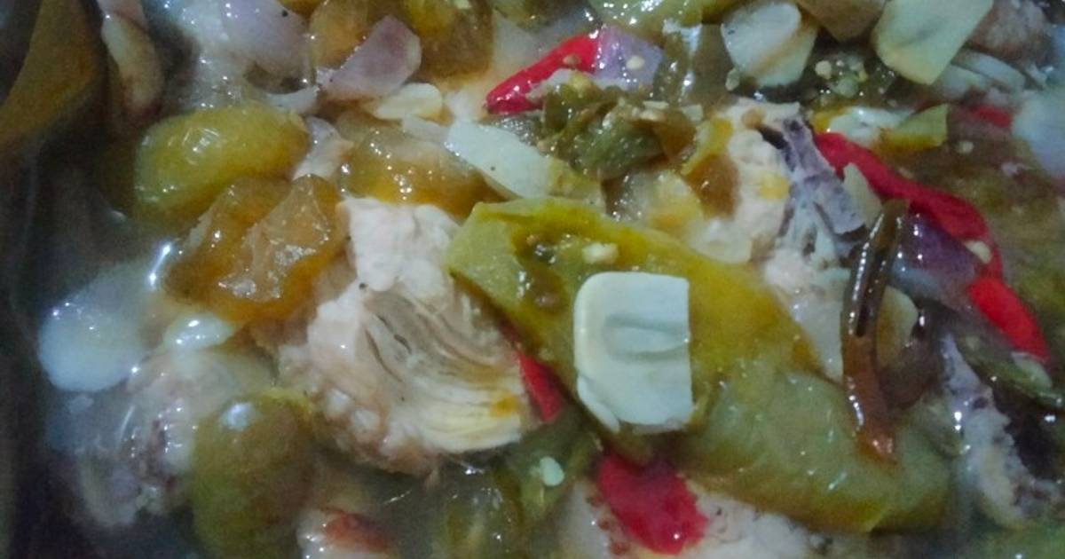 Resep Ayam Garang Asem 🥘 Tanpa Santan Oleh Mamagie Cookpad