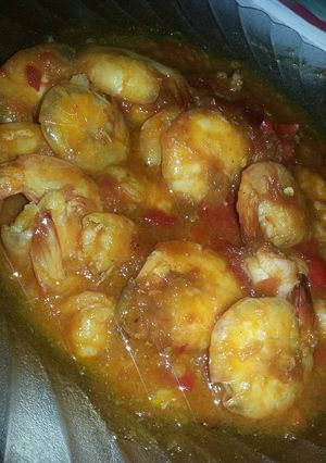 Foto resep Udang saos padang