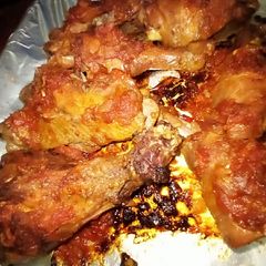 A picture of Oven roasted chicken paprika.