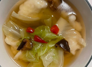 家常手作麵疙瘩湯 的食譜成品照片